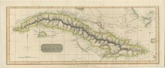 Set of Six Original Antique Caribbean Maps (17th–19th Century)