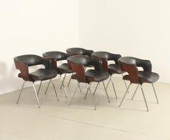 Set of Six Oxford Chairs by Martin Grierson for Arflex, 1963