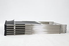 Ensemble de six chaises pliantes P08 de Justus Kolberg pour Tecno, Italie