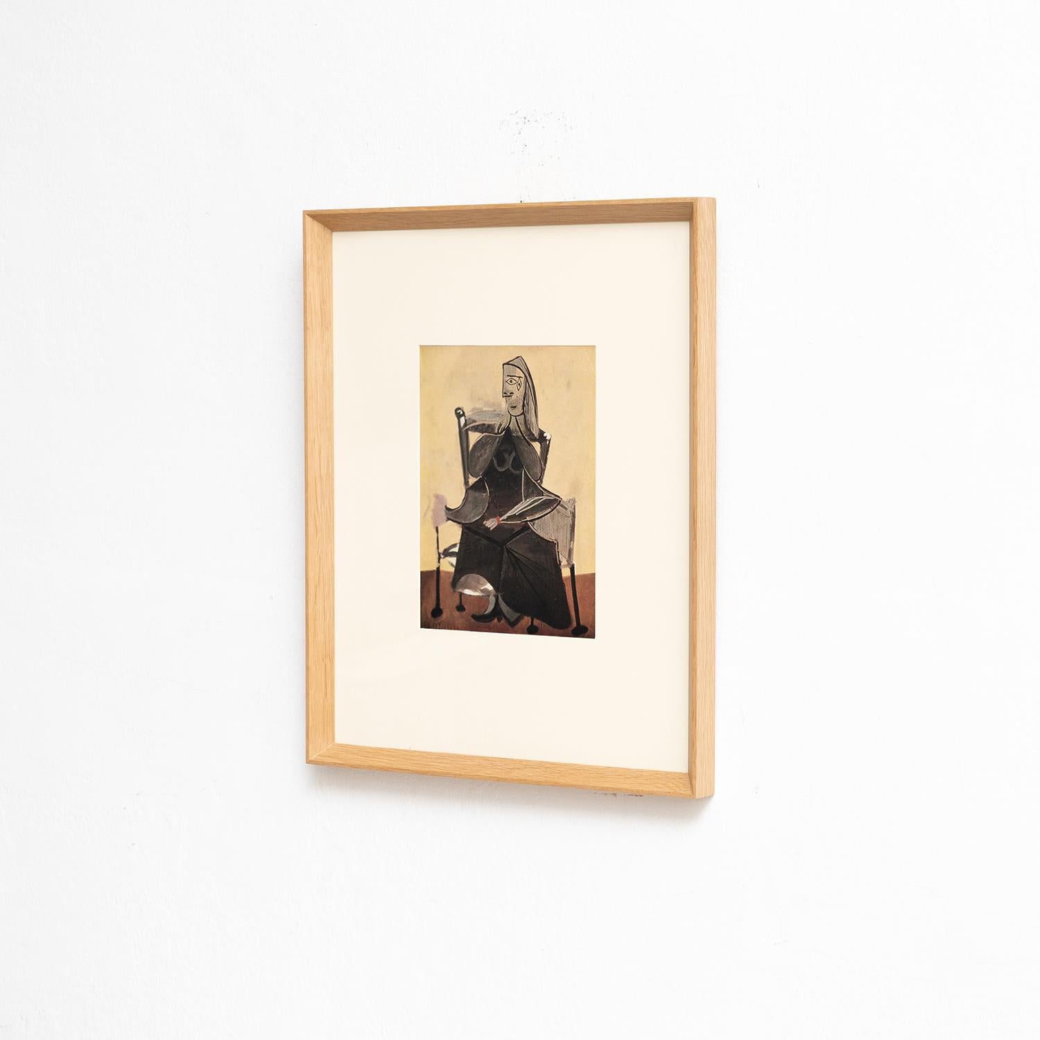 Ensemble de six œuvres d'art encadrées de Pablo Picasso, Éditions du Chene, 1943 en vente 3