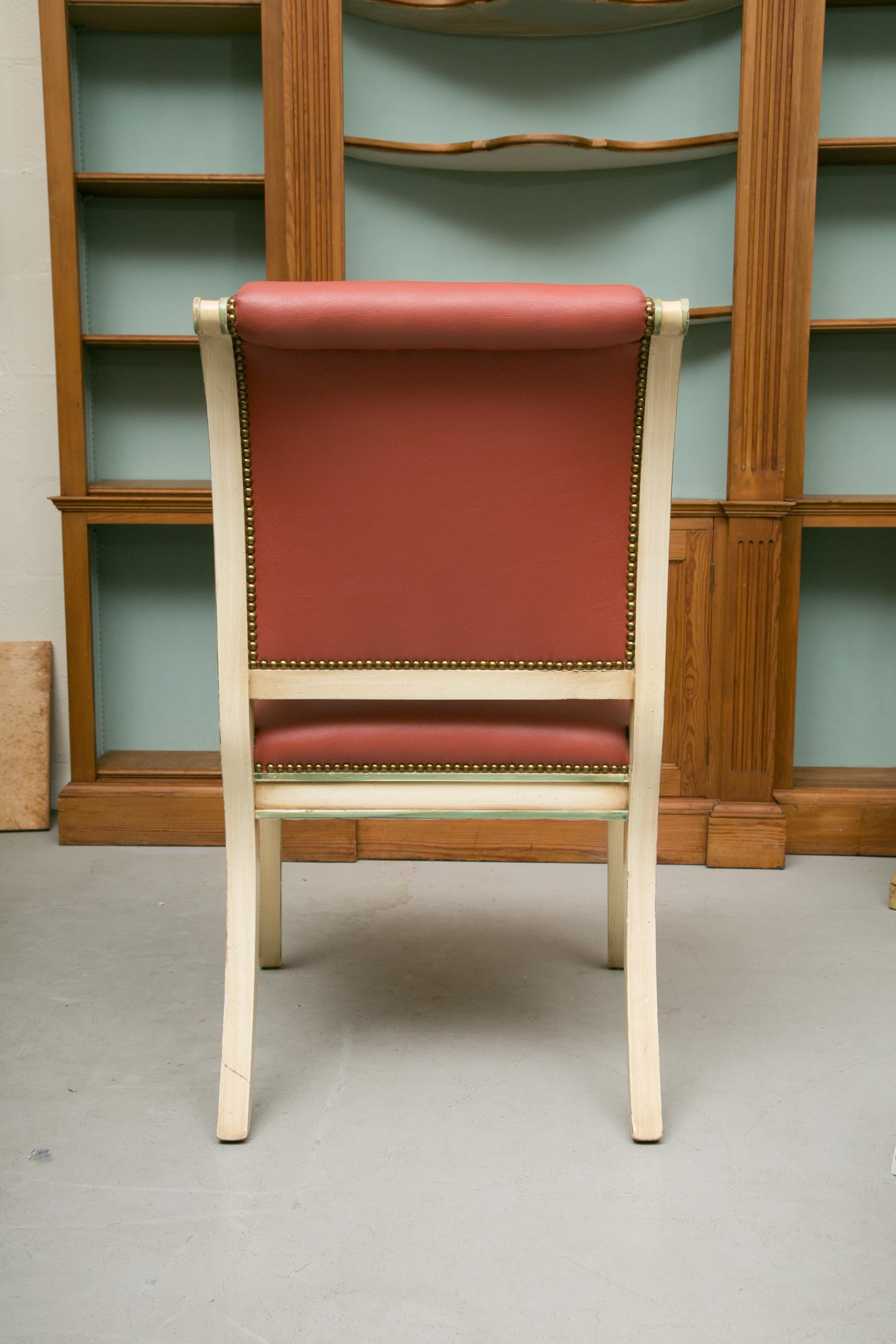 set of six dining chairs