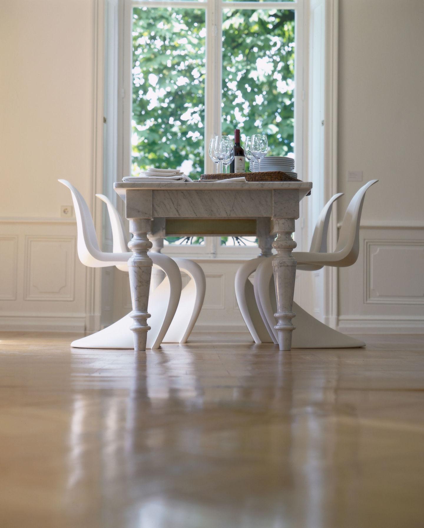 Set of Six Panton Chairs Designed by Verner Panton 4