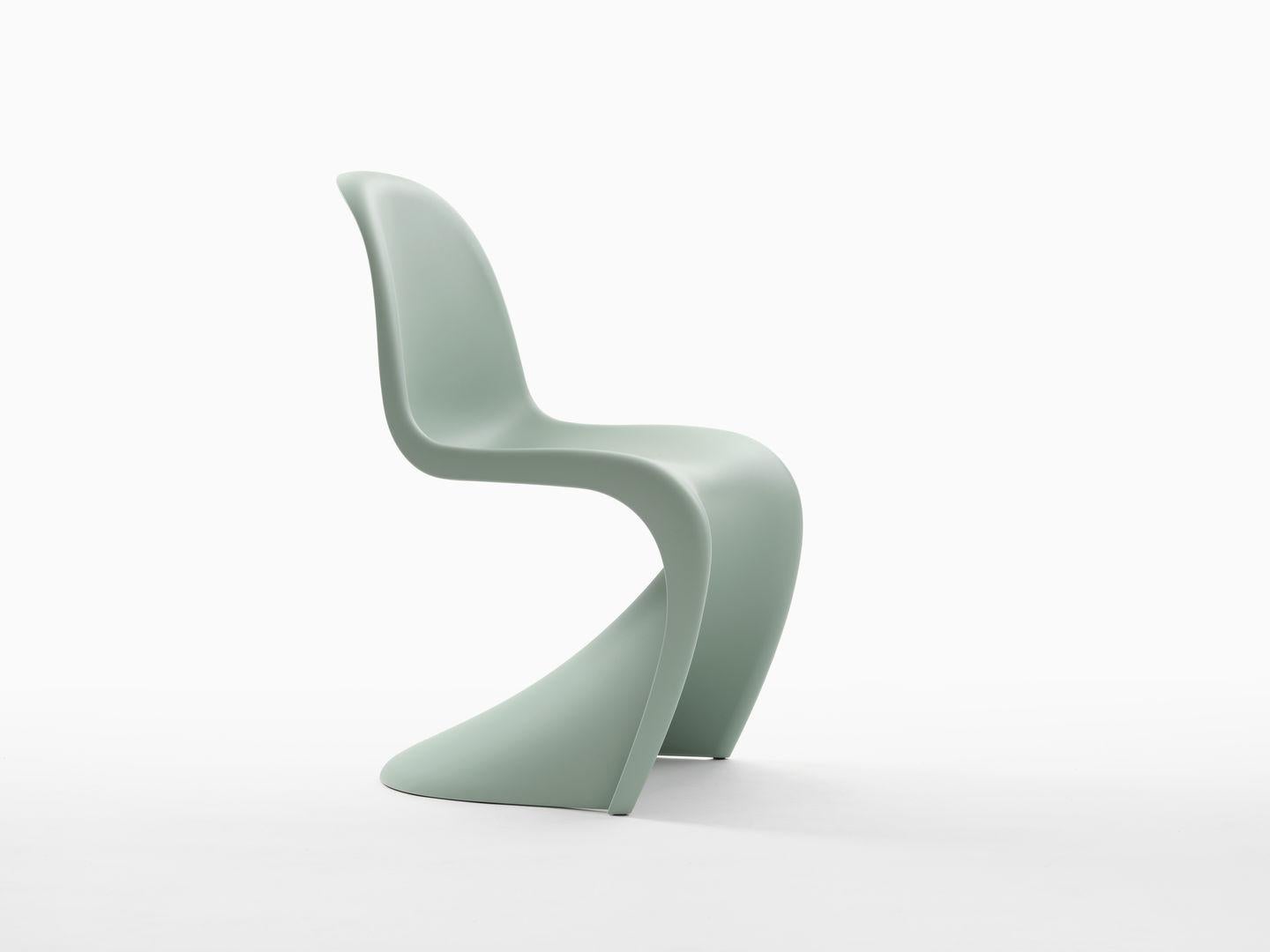 Plastic Set of Six Panton Chairs Designed by Verner Panton