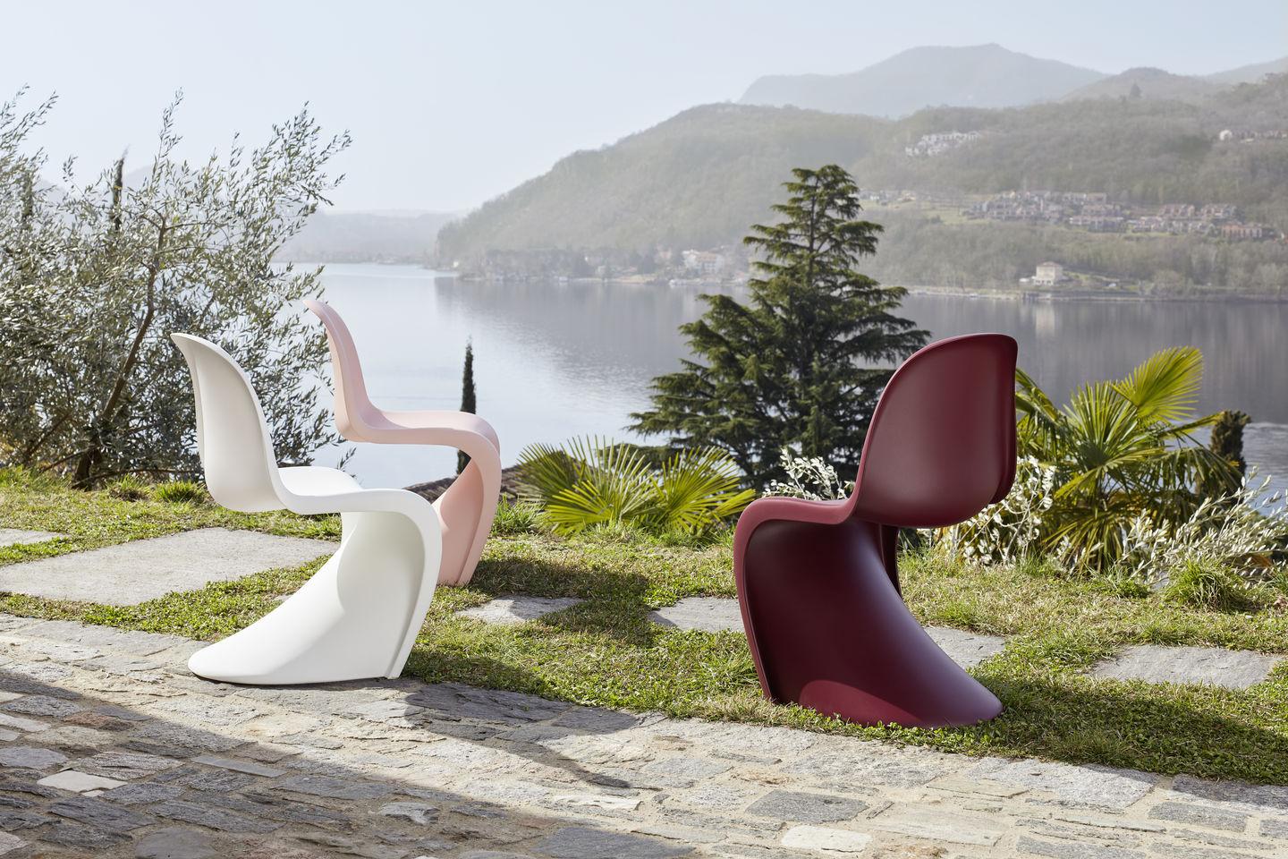 Set of Six Panton Chairs Designed by Verner Panton 1