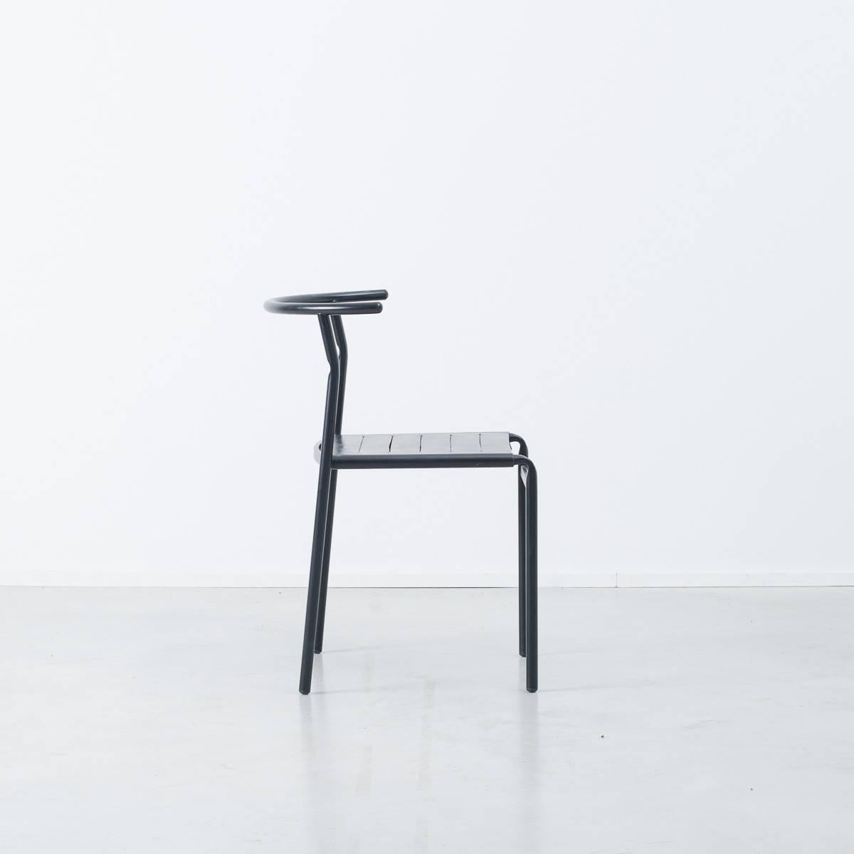 Modern Set of Six Philippe Starck Café Chairs