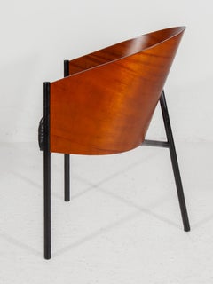 Juego de seis sillas de comedor y oficina Philippe Starck, modelo Costes, 1984 Mediados del siglo XX
