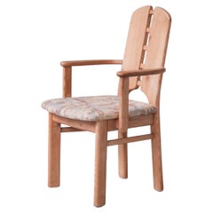 Set of Six Pine Mid-Century Danish Dining Chairs