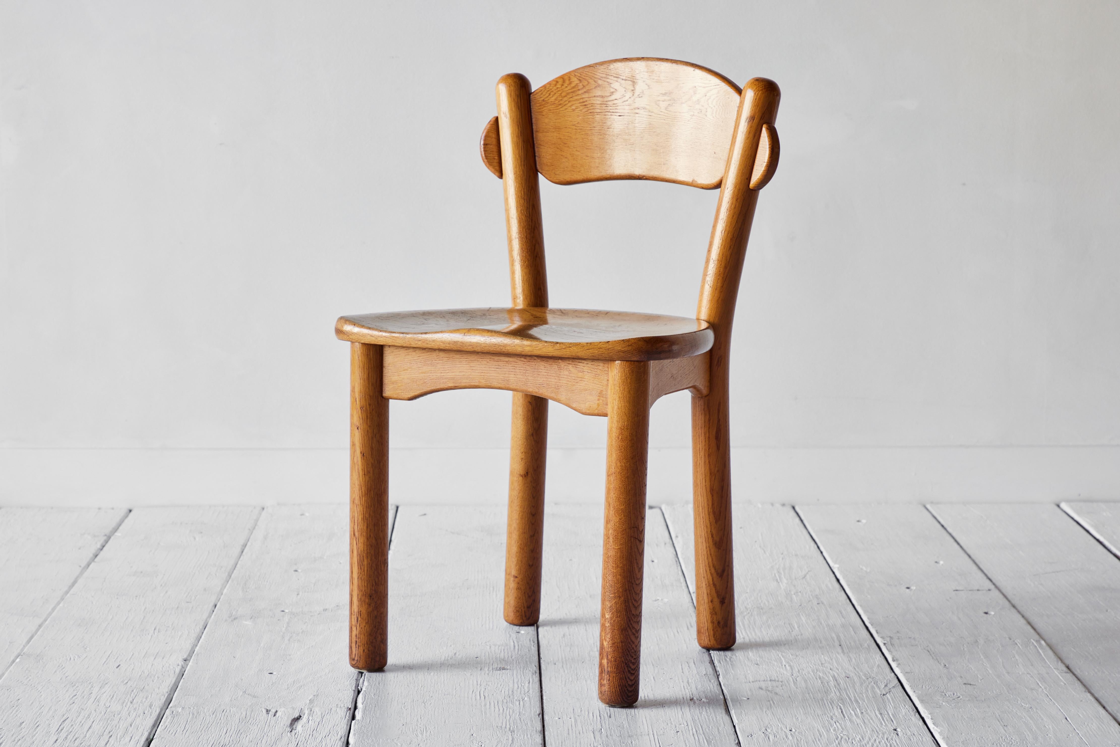 Danish Set of Six Pine Rainer Daumiller Chairs