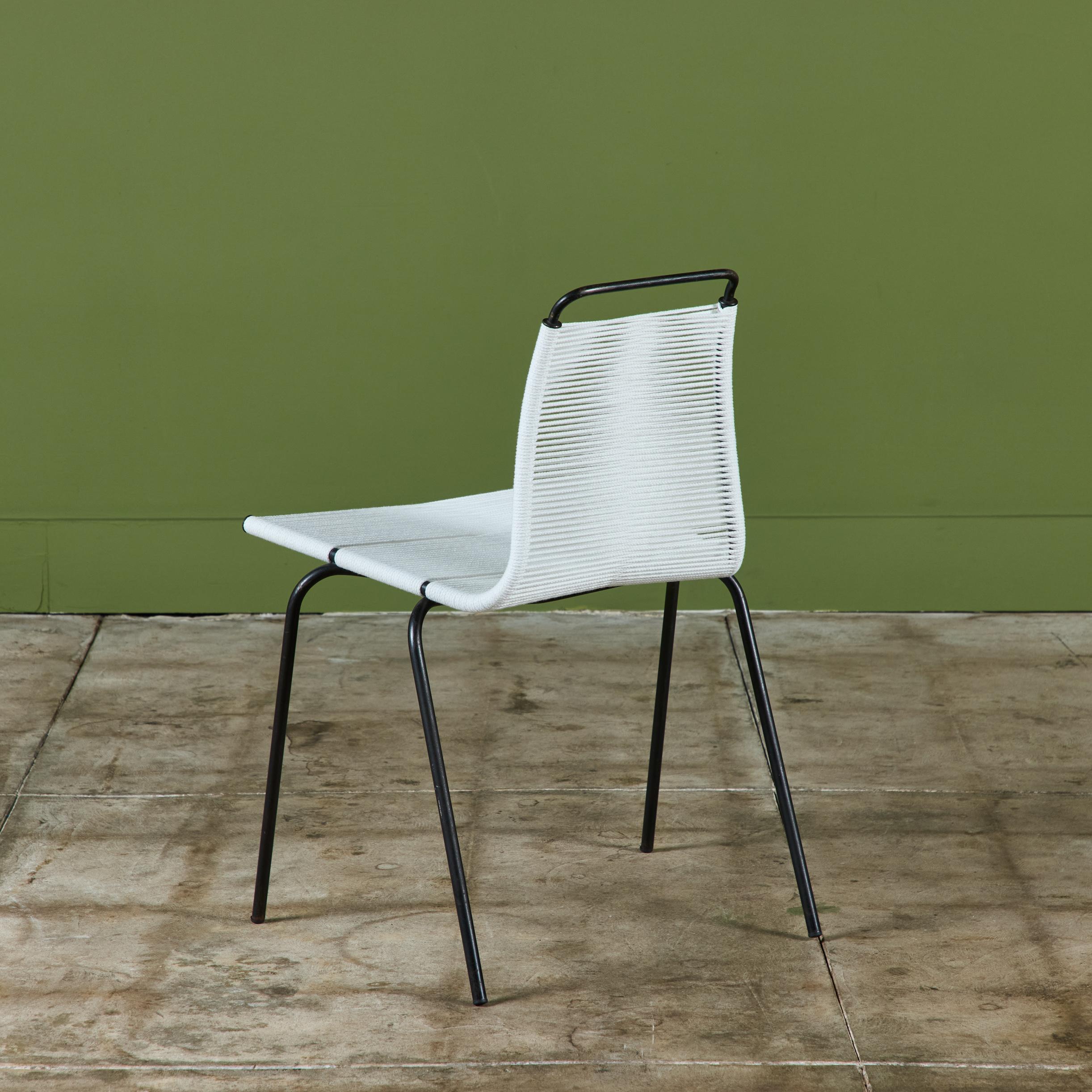Set of Six PK-1 Dining Chairs by Poul Kjaerholm For Sale 1