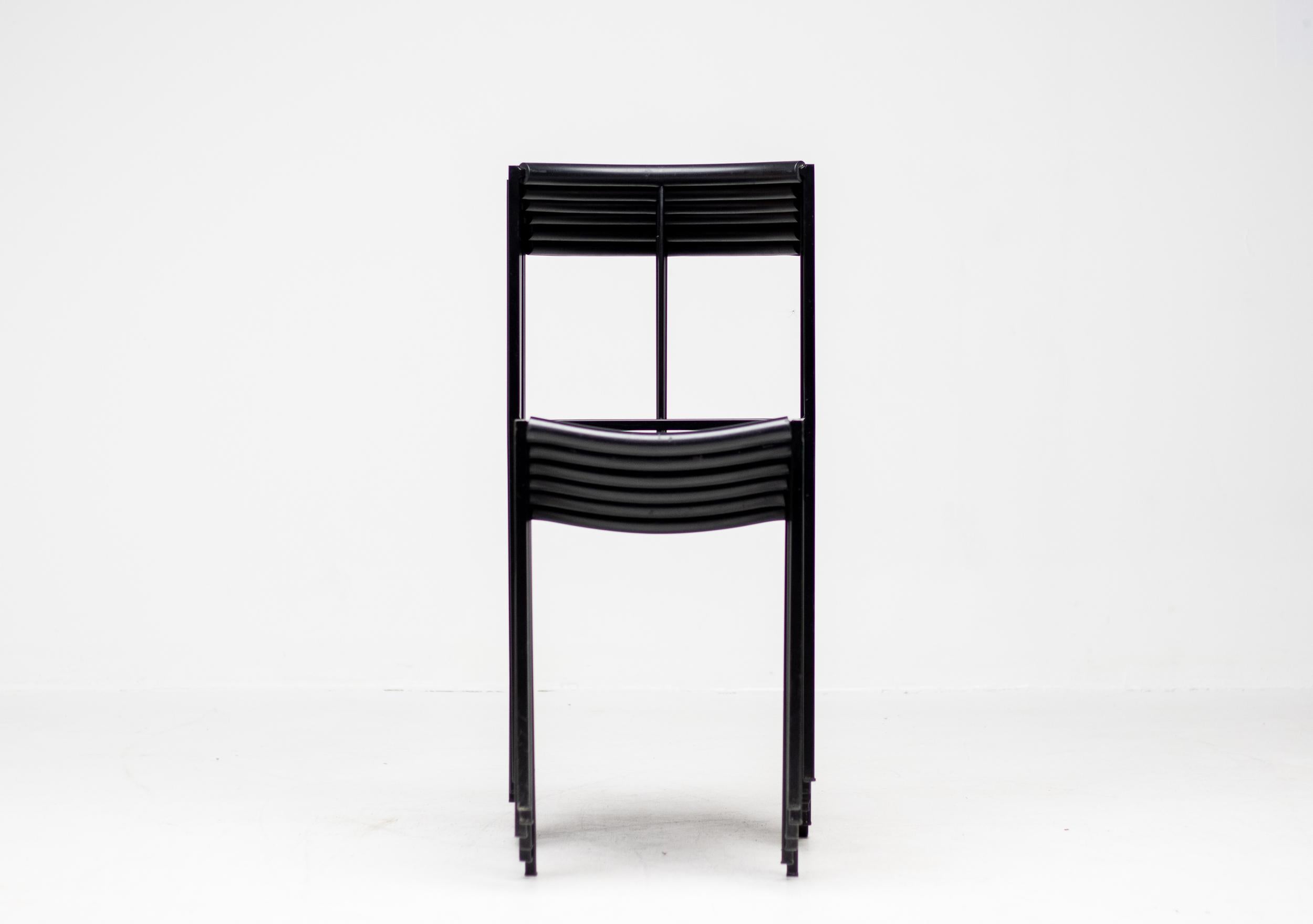 Set of Six Poltroncina Chairs by Maurizio Peregalli 3