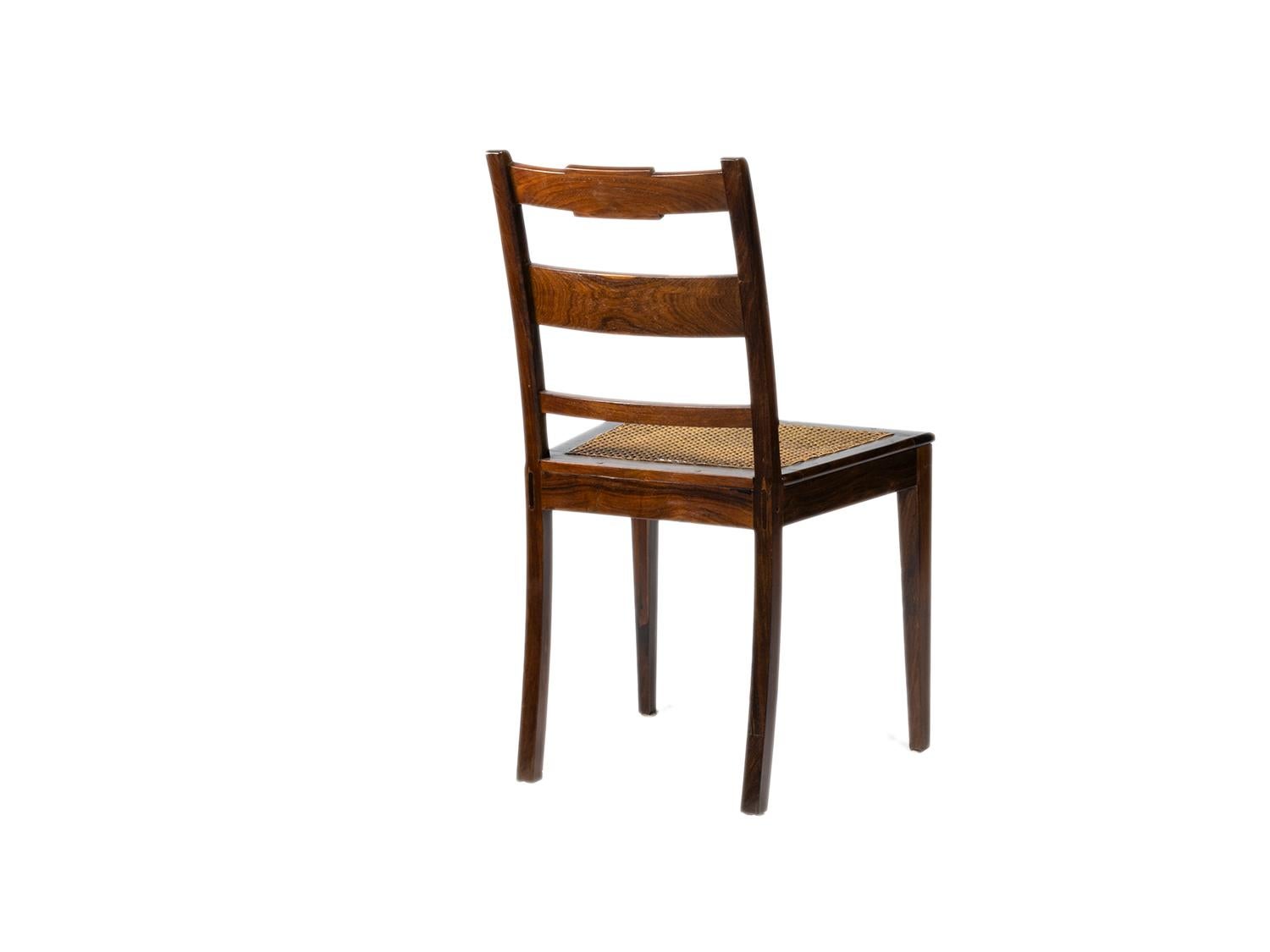 Inlay Set of Six Portuguese Chairs, 20th Century For Sale