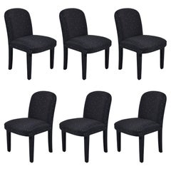 Vintage Set of Six Post-Modern Dining Chairs
