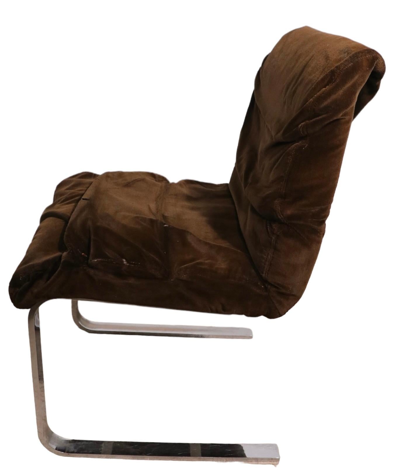 Set of Six Post Modern Lugano  Dining Chairs by Pace 1
