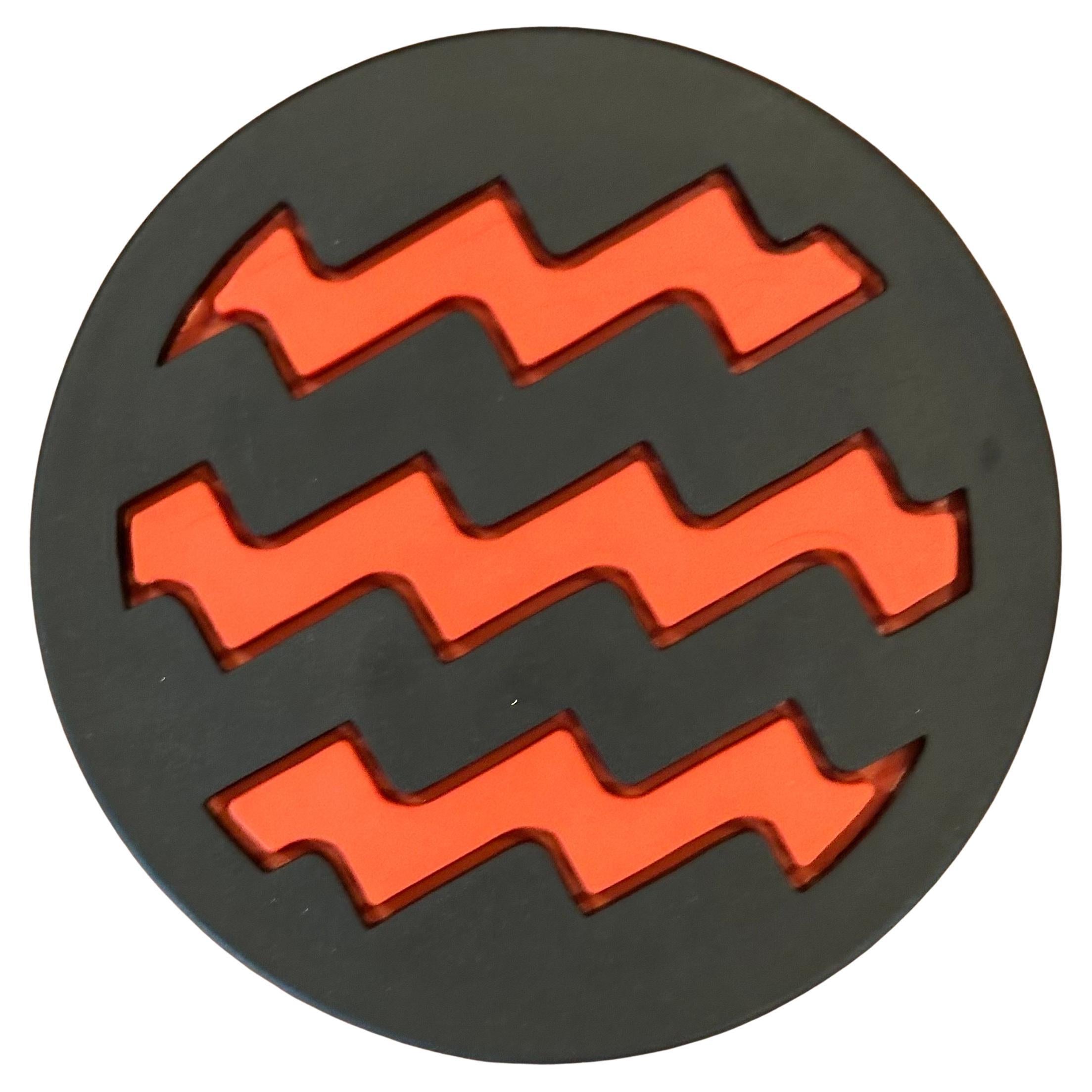Canadien Ensemble de six sous-verres en caoutchouc post-moderne par Umbra en vente