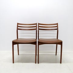Set of Six Poul Erik Jørgensen Dining Chairs, 1960