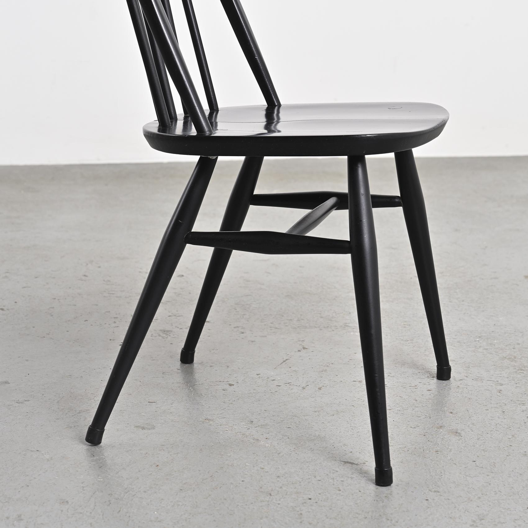 Set of Six Quaker Chairs by Lucian Ercolani, Ercol Edition, circa 1960 10