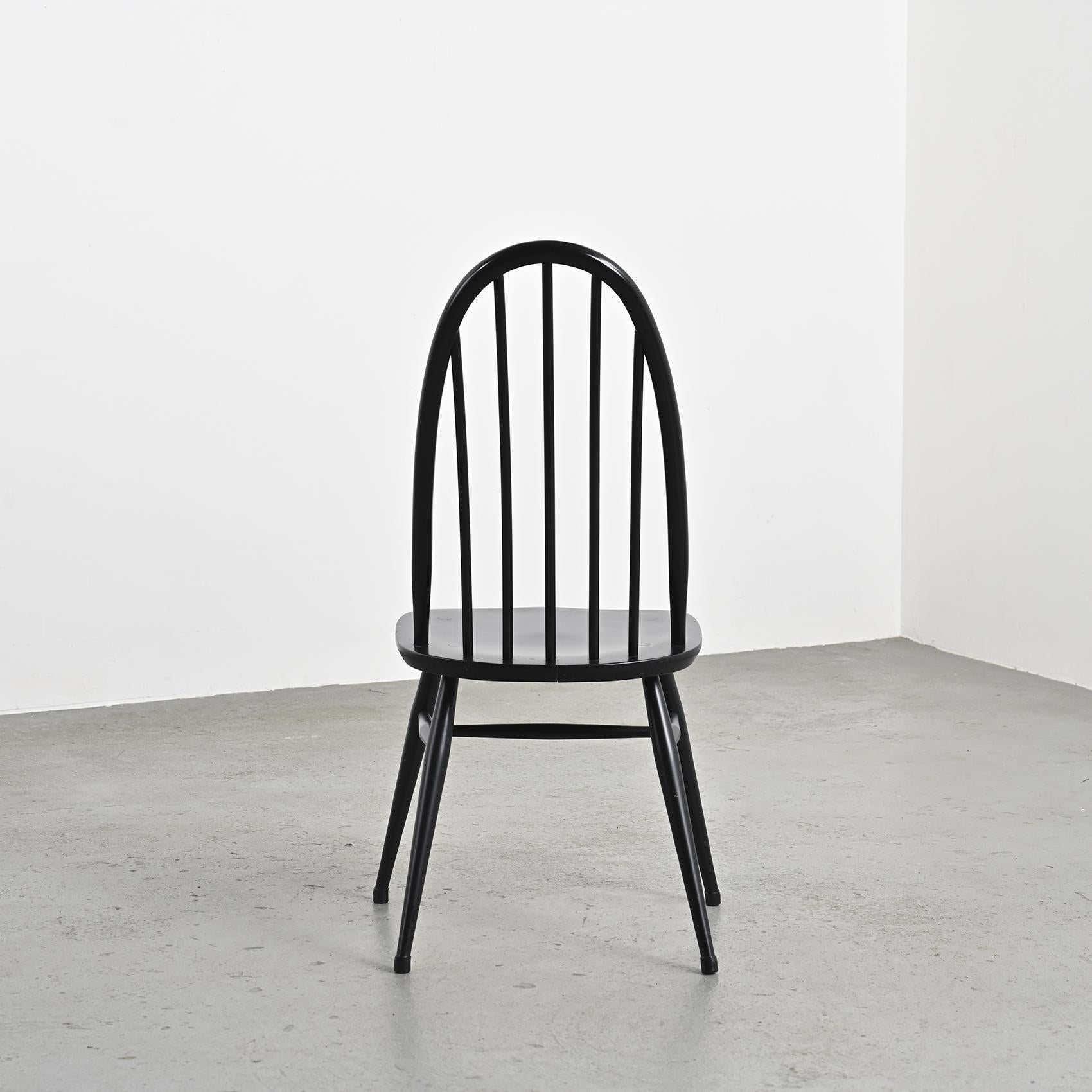 20th Century Set of Six Quaker Chairs by Lucian Ercolani, Ercol Edition, circa 1960