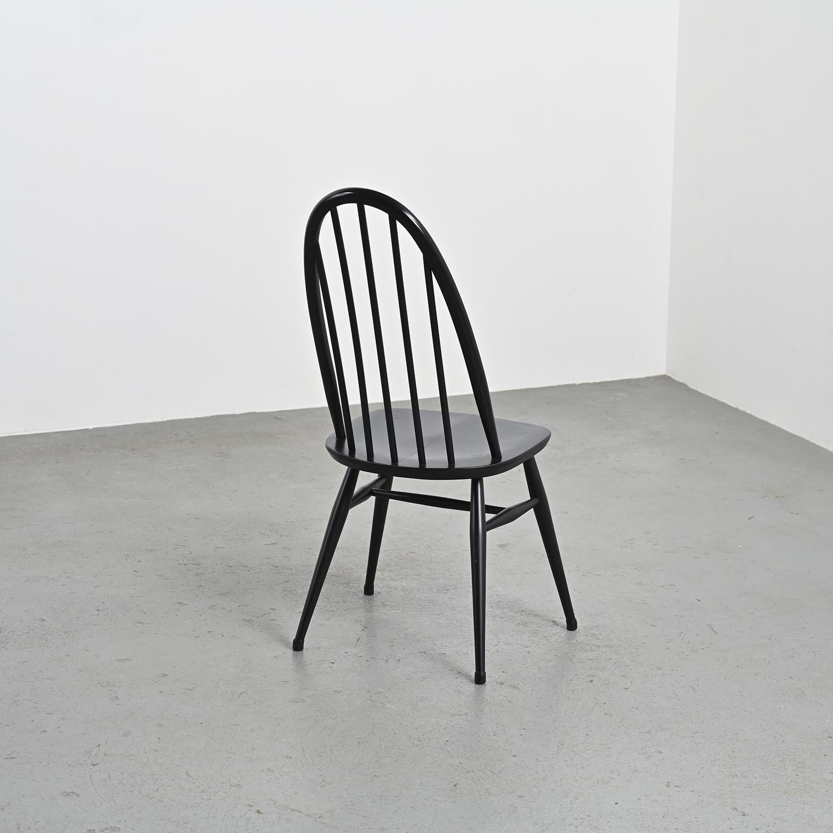 Set of Six Quaker Chairs by Lucian Ercolani, Ercol Edition, circa 1960 1
