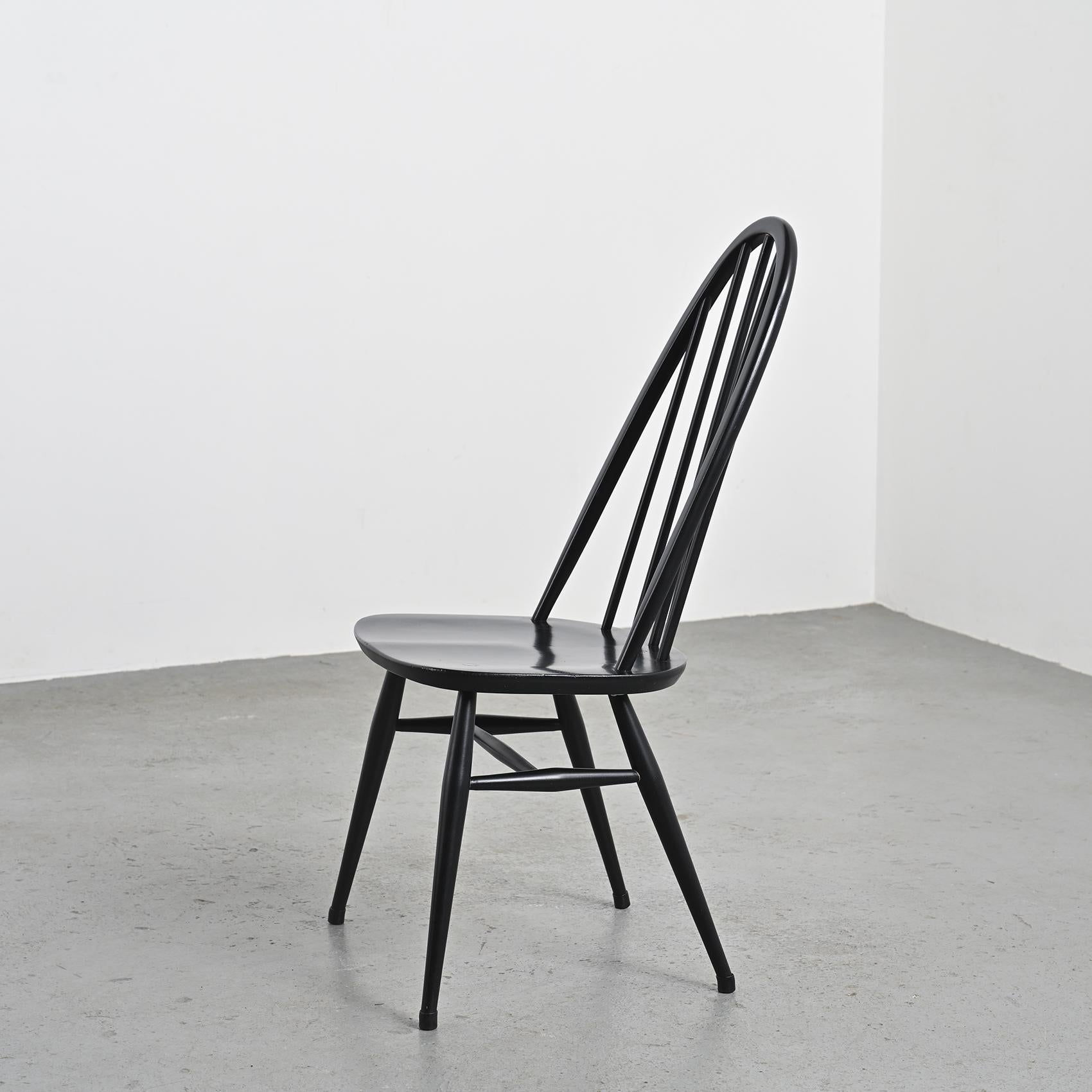 Set of Six Quaker Chairs by Lucian Ercolani, Ercol Edition, circa 1960 2