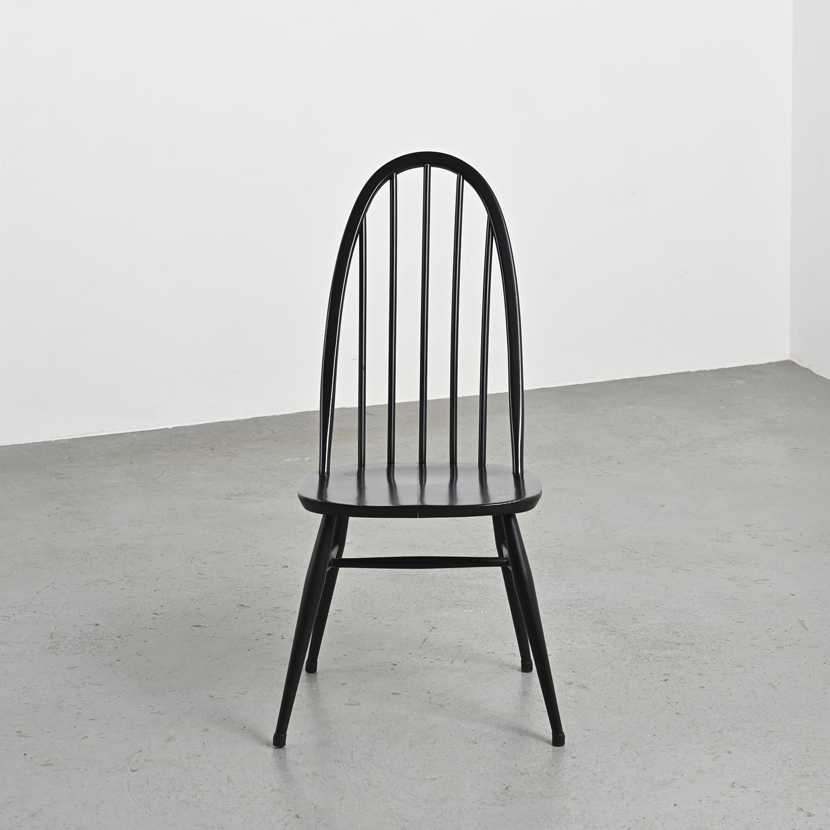 Set of Six Quaker Chairs by Lucian Ercolani, Ercol Edition, circa 1960 4