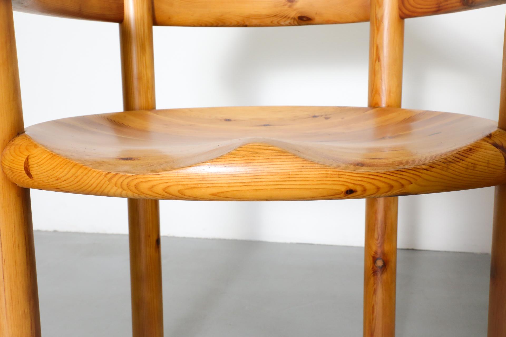 20th Century Set of Six Rainer Daumiller for Hirtshals Savvaerk Pine Dining Chairs