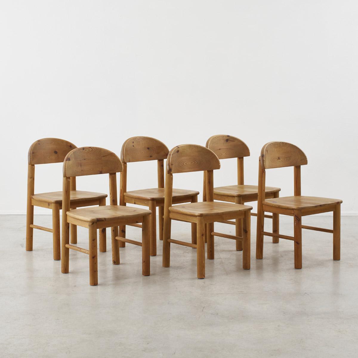 Drawing from the traditional Danish milking stool, designer Rainer Daumiller carefully balanced design and comfort. The seat, mimicking that of the carved out stool, is designed to support the sitter, with a slanted backrest cleverly sculpted to