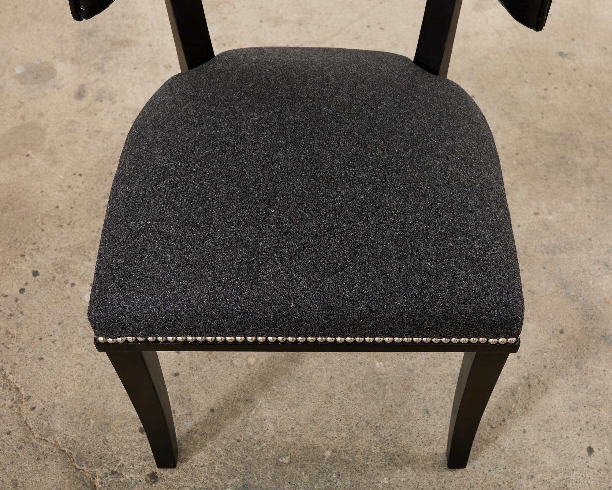 Set of Six Ralph Lauren Home Clivedon Dining Chairs 7