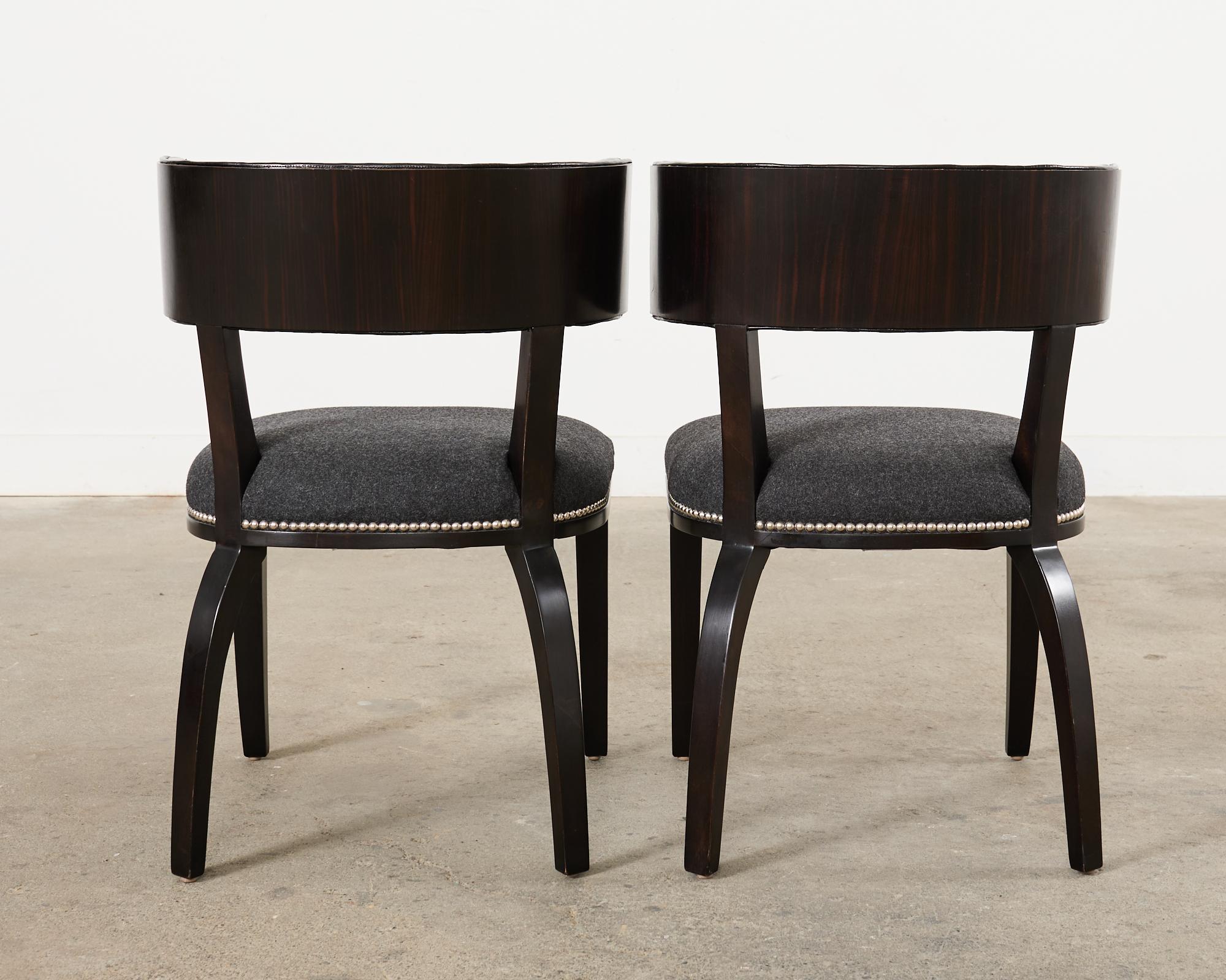Set of Six Ralph Lauren Home Clivedon Dining Chairs 12