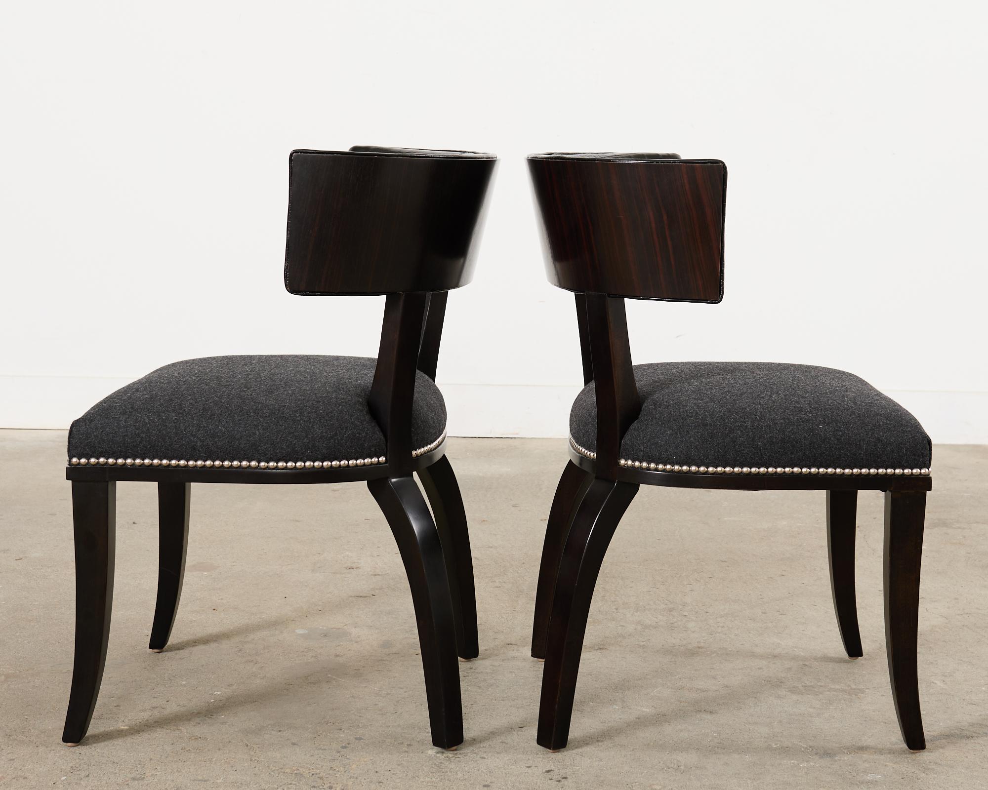 Set of Six Ralph Lauren Home Clivedon Dining Chairs 1