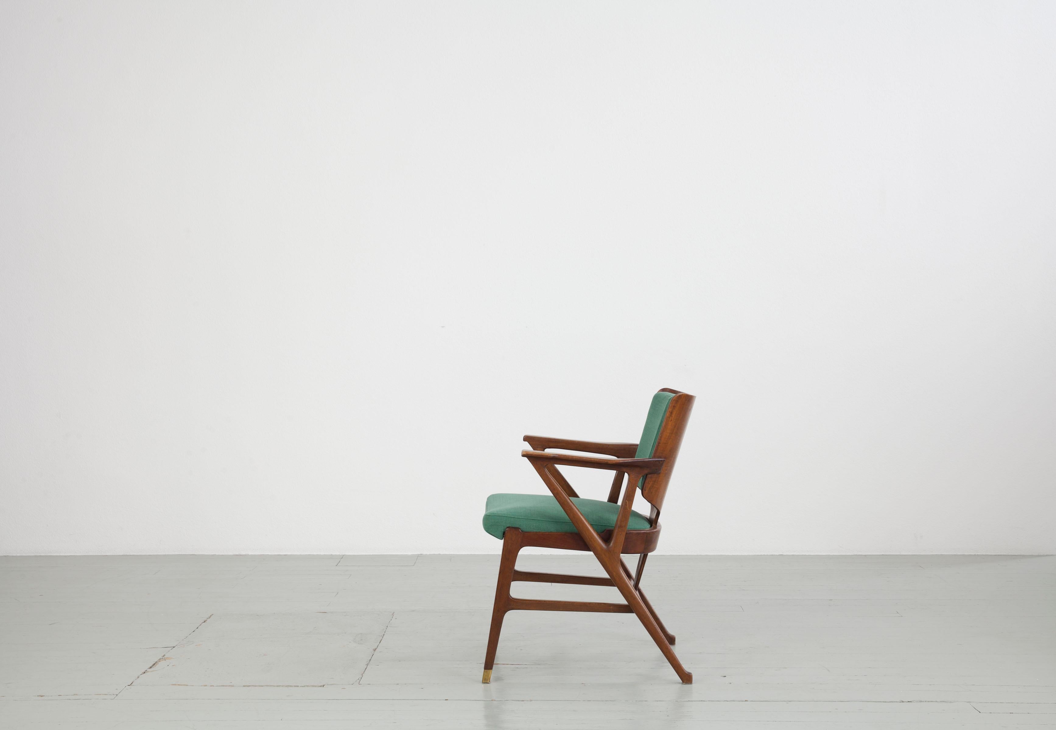 Laiton Ensemble de six fauteuils de salle à manger 