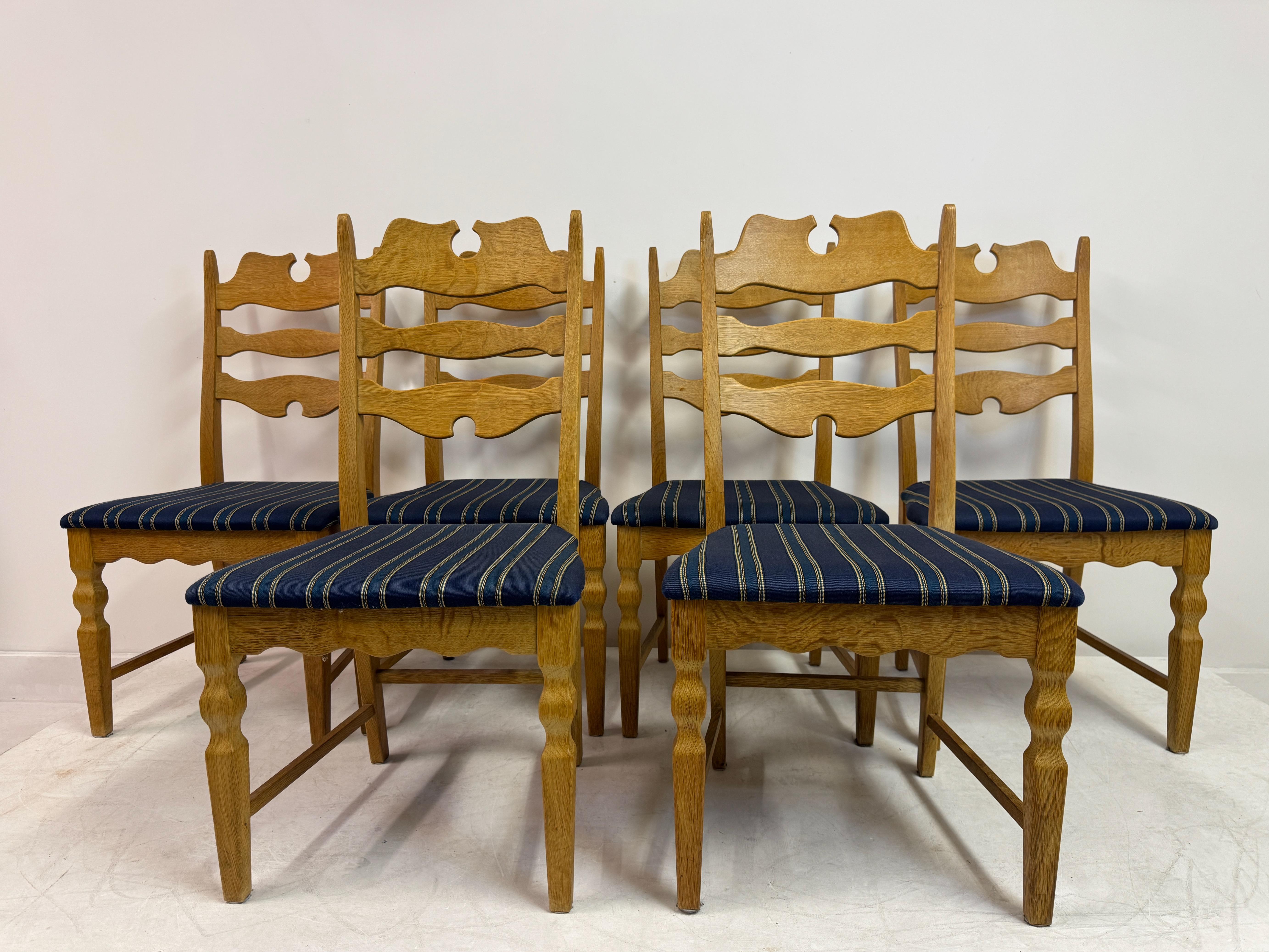 Set di sei sedie da pranzo 