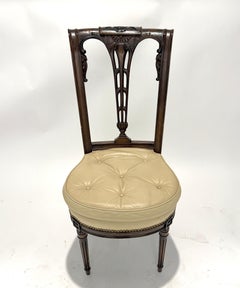 Set Of Six Regency Style Carved Dining Chairs