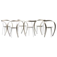 Set of Six Revers Chairs by Andrea Branzi for Cassina