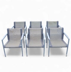 Set di sei poltrone da pranzo A. Schultz 1966 Outdoor Collection