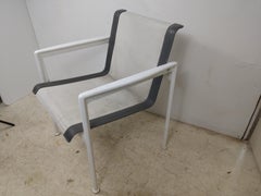 Set of Six Richard Shultz Mid Century Modern Outdoor Dining Chairs for Knoll