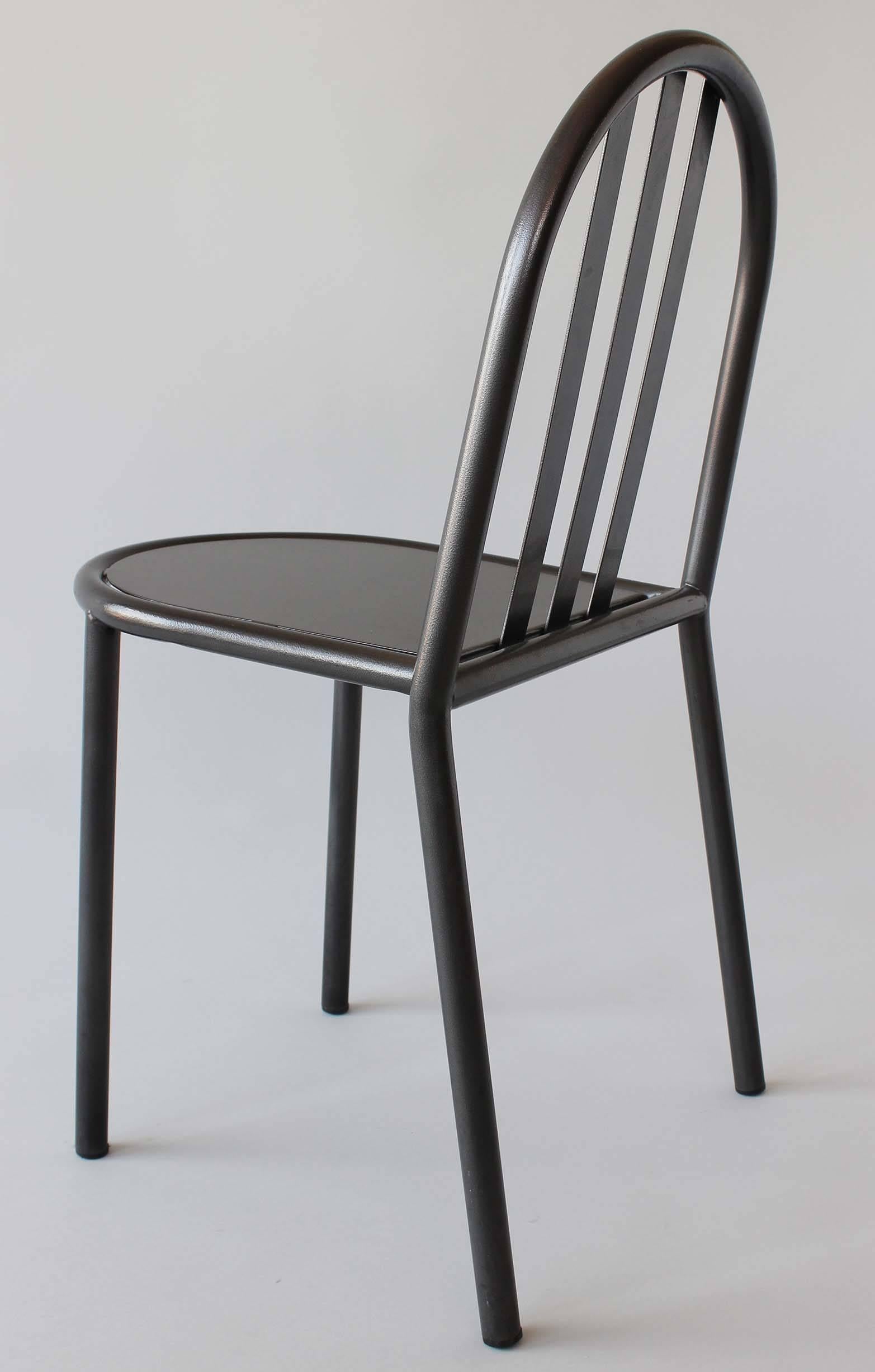 Mid-Century Modern Set of Six Robert Mallet-Stevens Stacking Chairs
