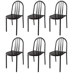 Set of Six Robert Mallet-Stevens Stacking Chairs
