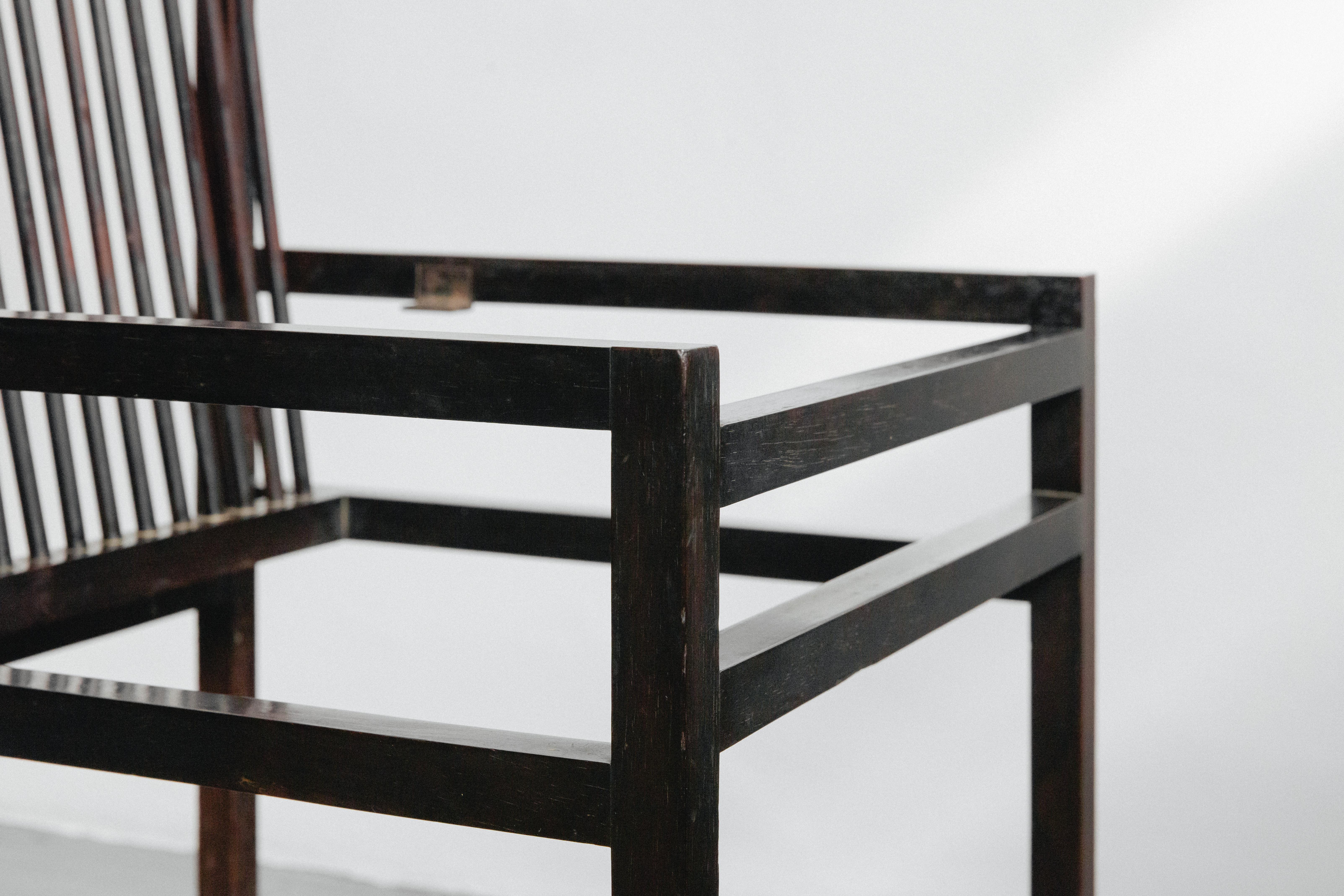 Set of Six Rosewood Estrutural Chairs by Joaquim Tenreiro. Mid Century, Brazil For Sale 2