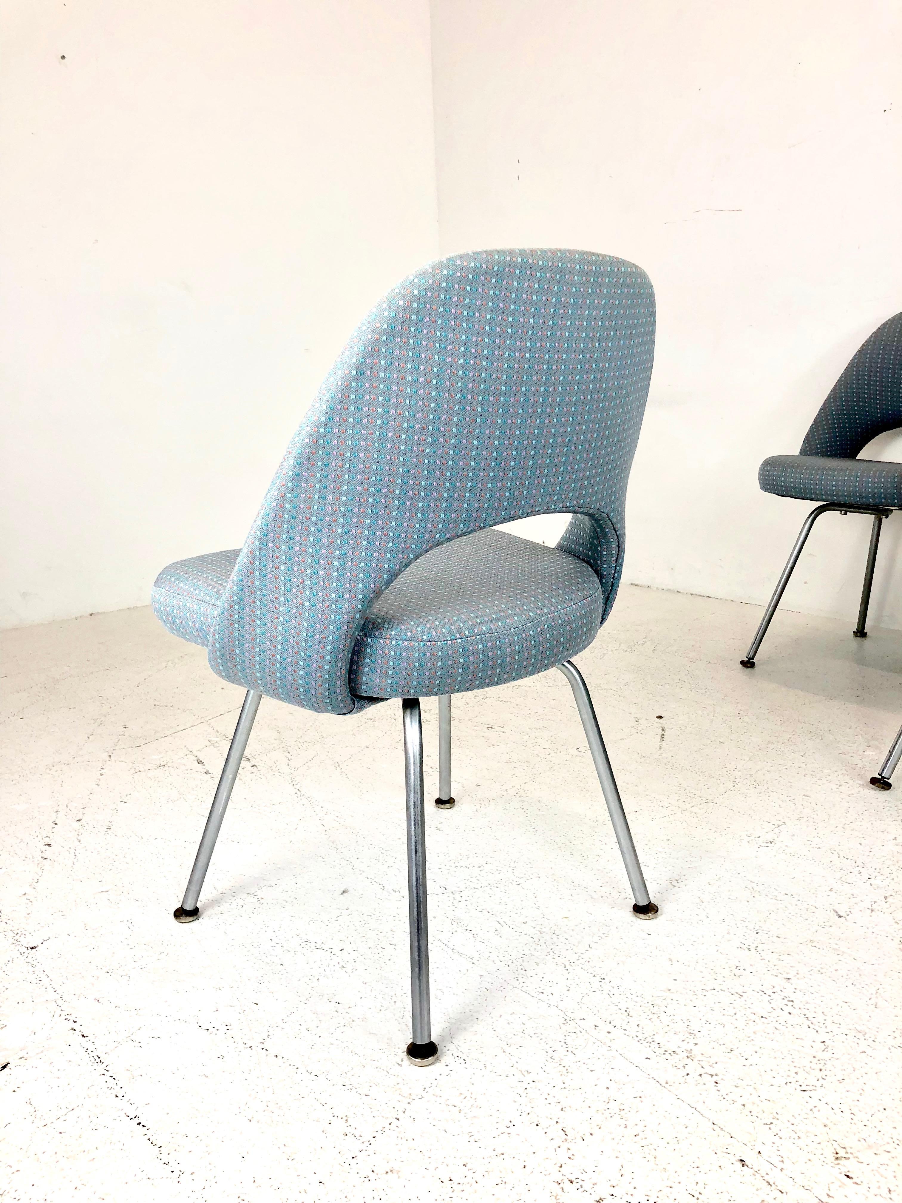Set of Six Saarinen Executive Chairs for Knoll 6