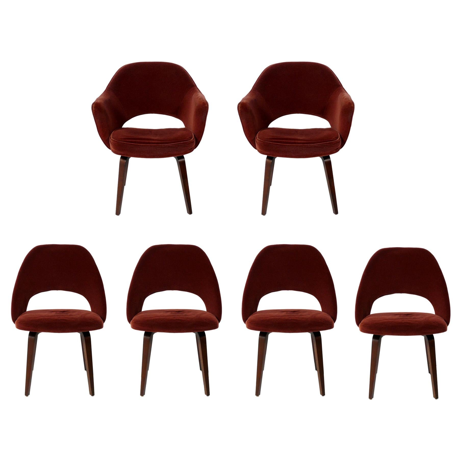 1975 Knoll Saarinen Executive Dining or Office Chairs/ Set of 6 For