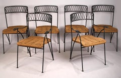 Set of Six Salterini Chairs by Maurizio Tempestini