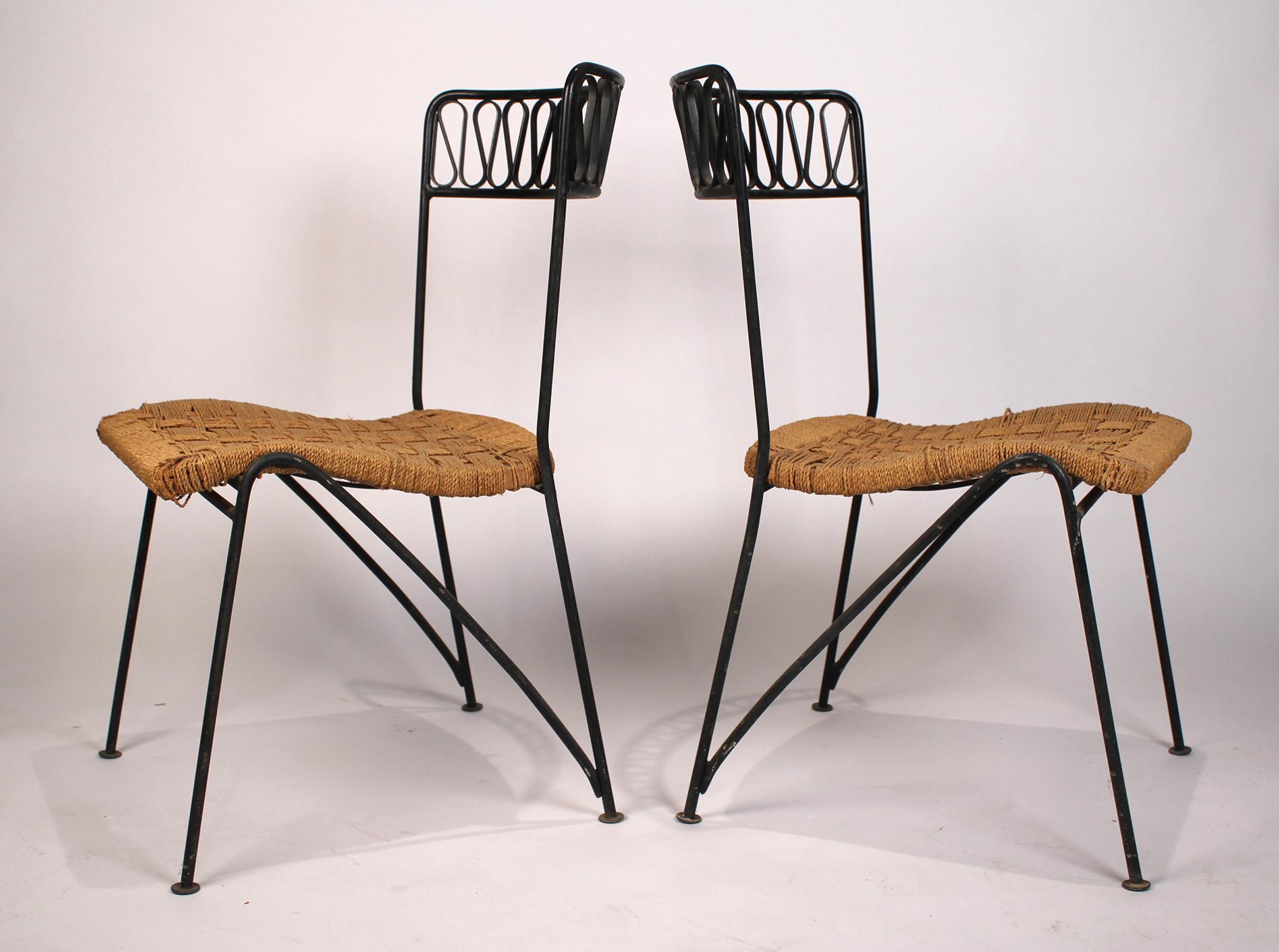 20th Century Set of Six Salterini Chairs by Maurizio Tempestini