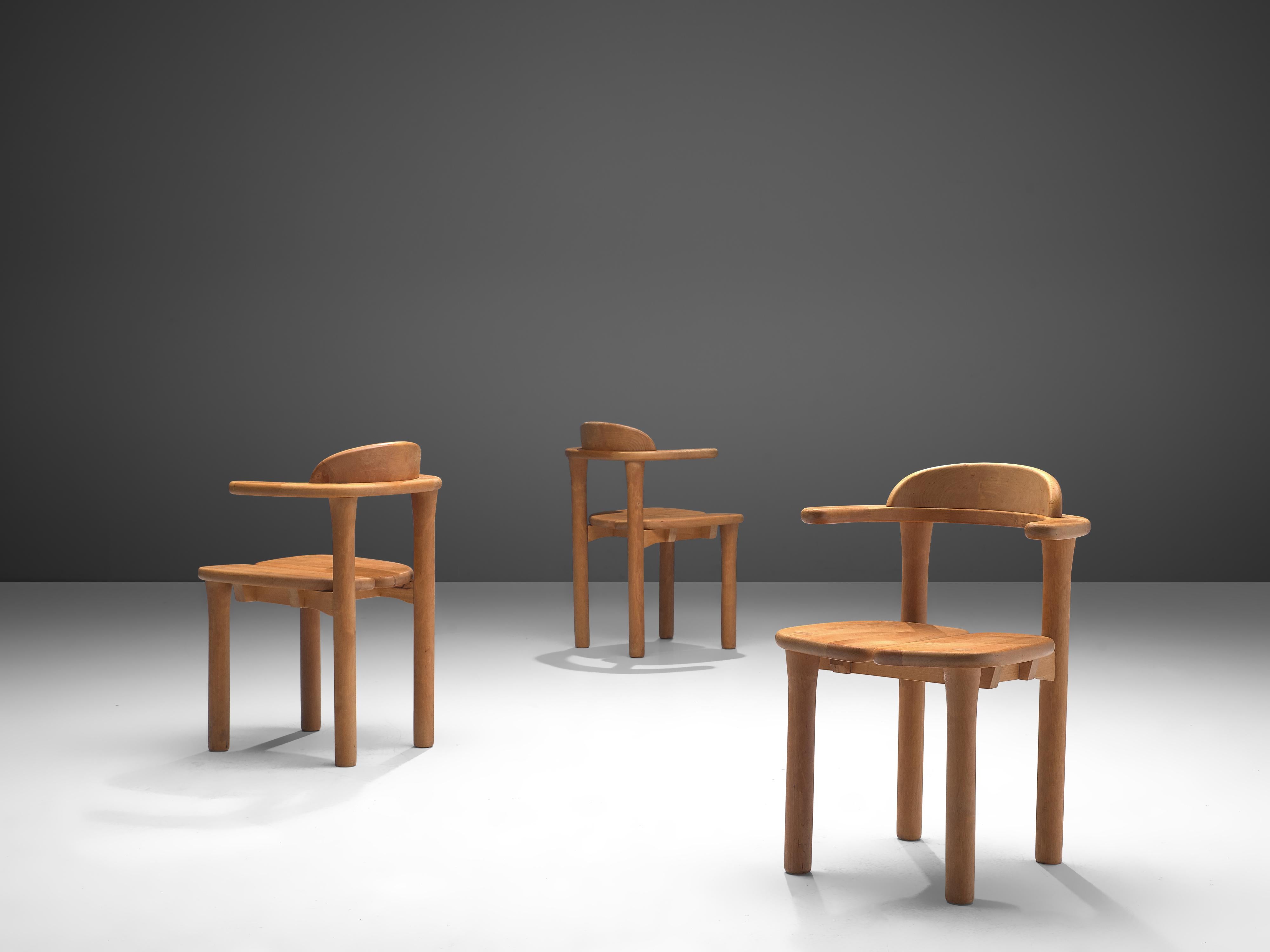 Set of Six Scandinavian Dining Chairs In Good Condition In Waalwijk, NL