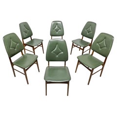Set of Six Scandinavian Teak Dining Chairs by Bruk Sorheim, Norway, Ca. 1960s