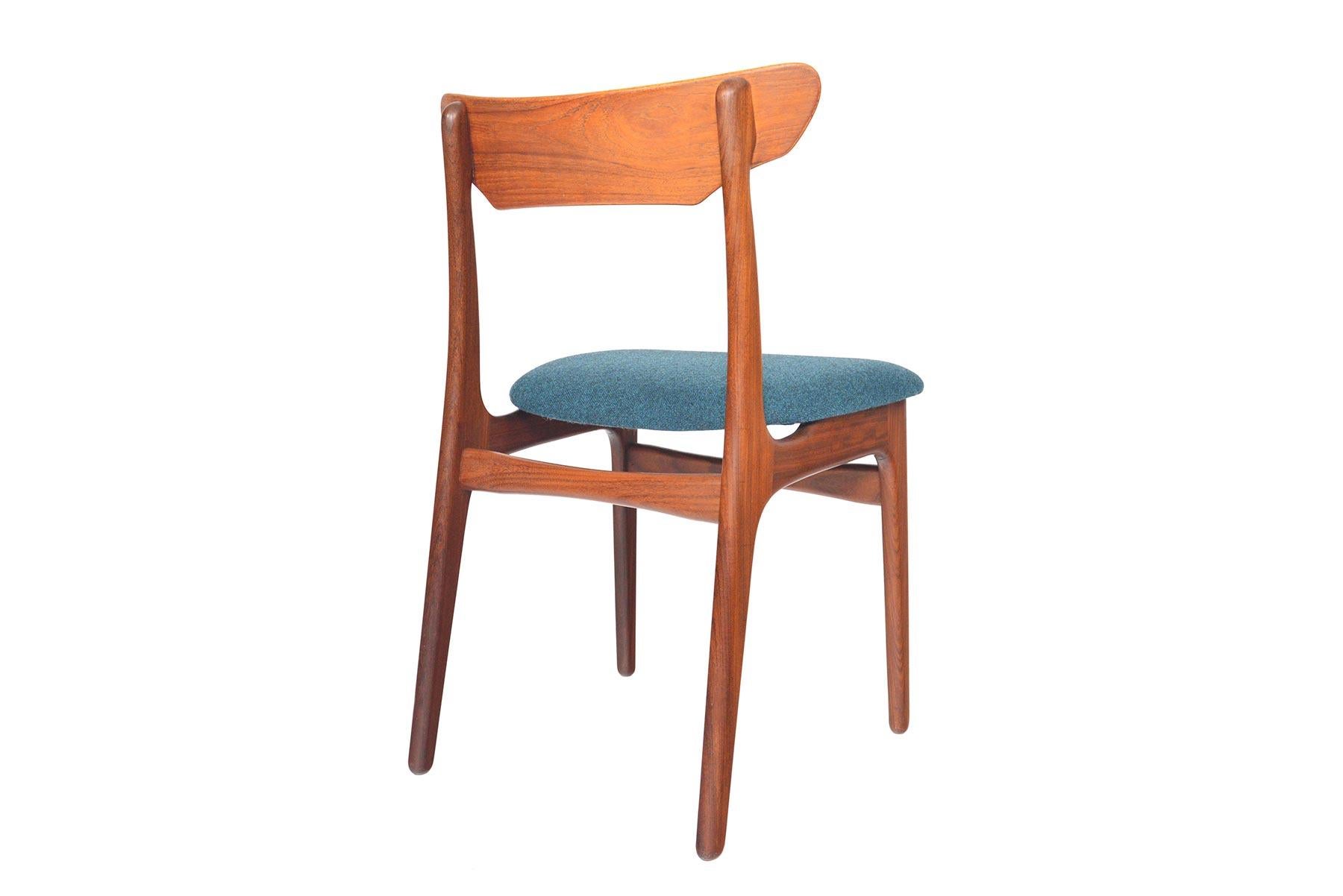 Set of Six Schionning & Elgaard Teak Dining Chairs 5