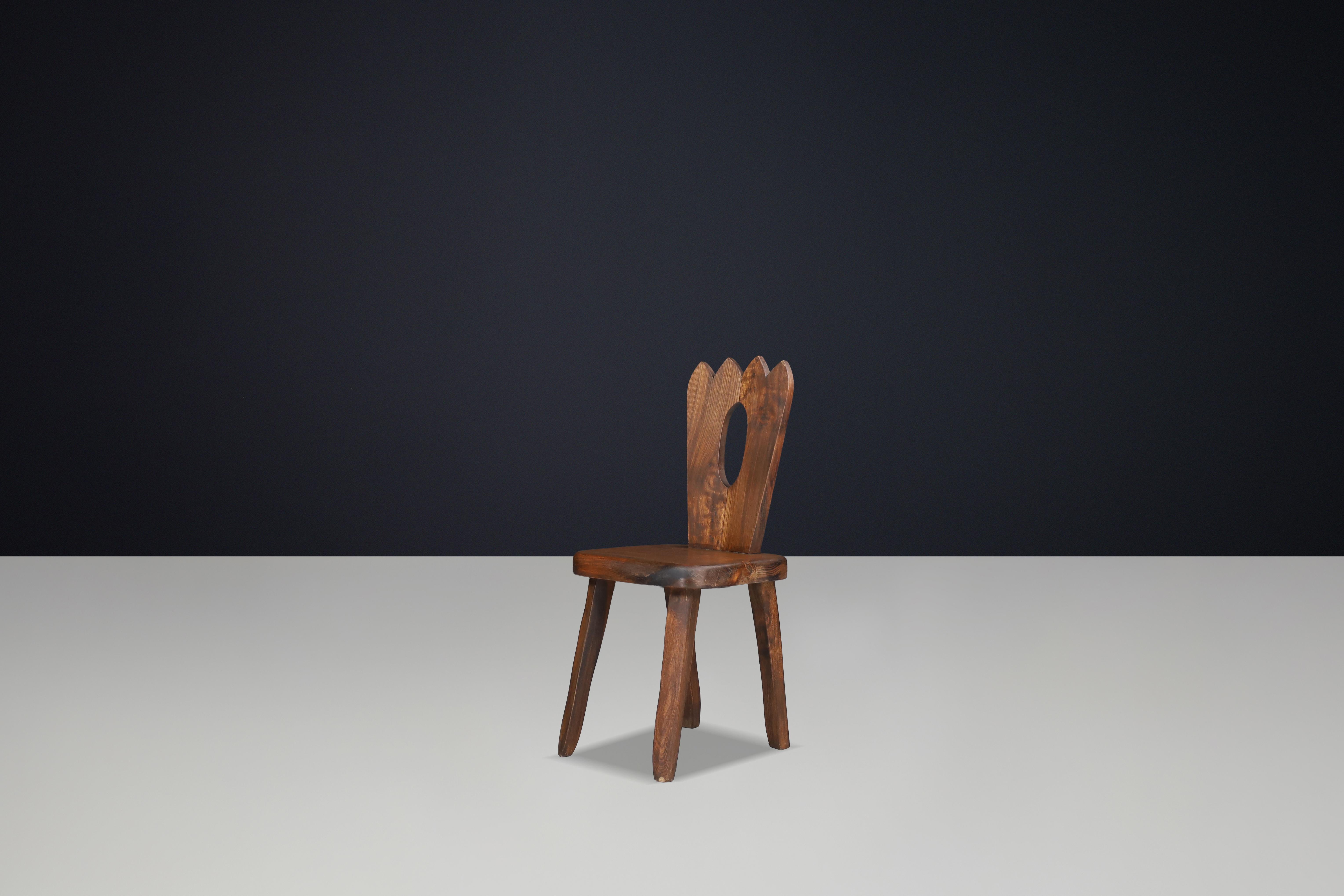 XX secolo Set di sei sedie scultoree di Olavi Hänninen 