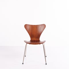 Set of six series 7 Chairs in Teak, Model 3107, Arne Jacobsen, Fritz Hansen