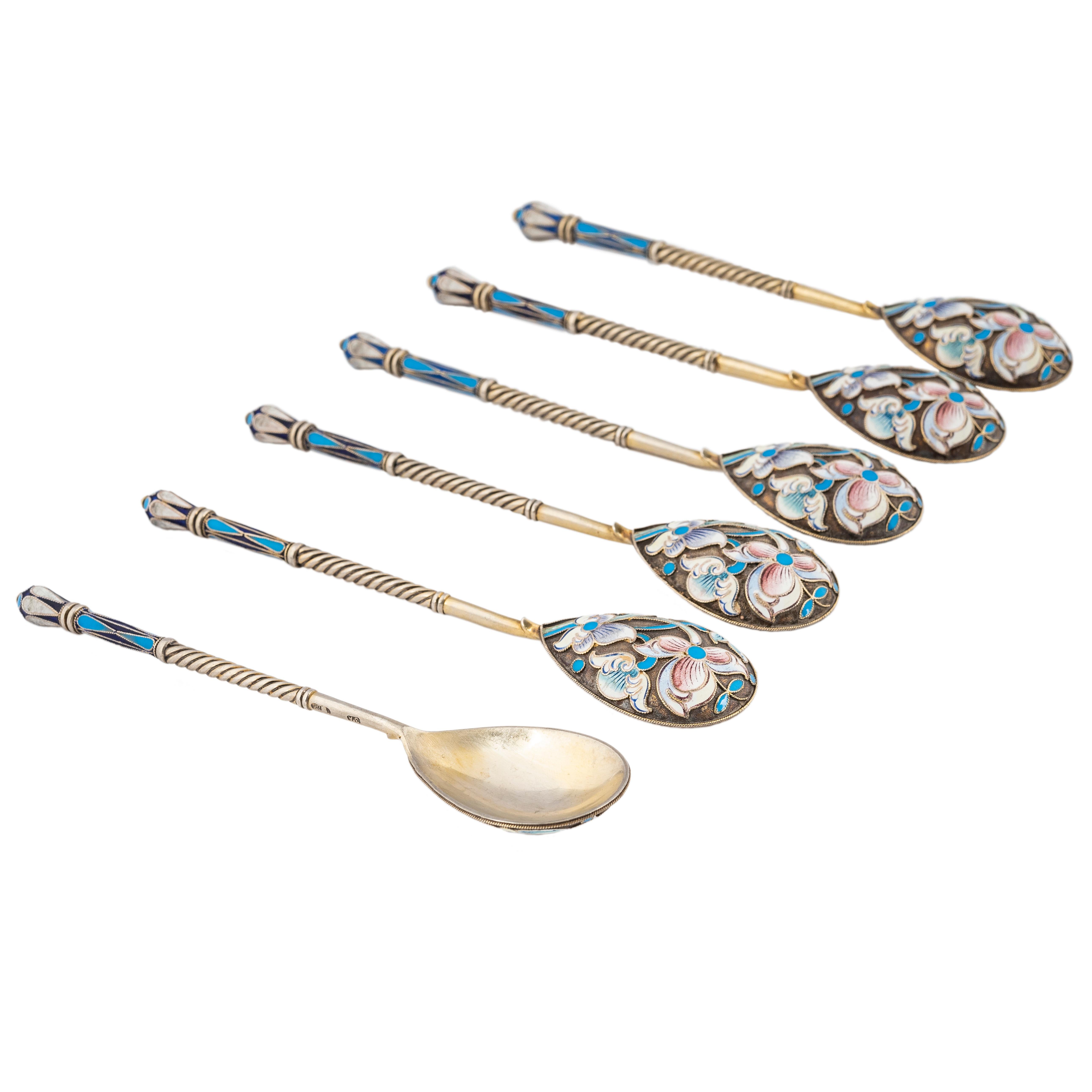 enamel teaspoons