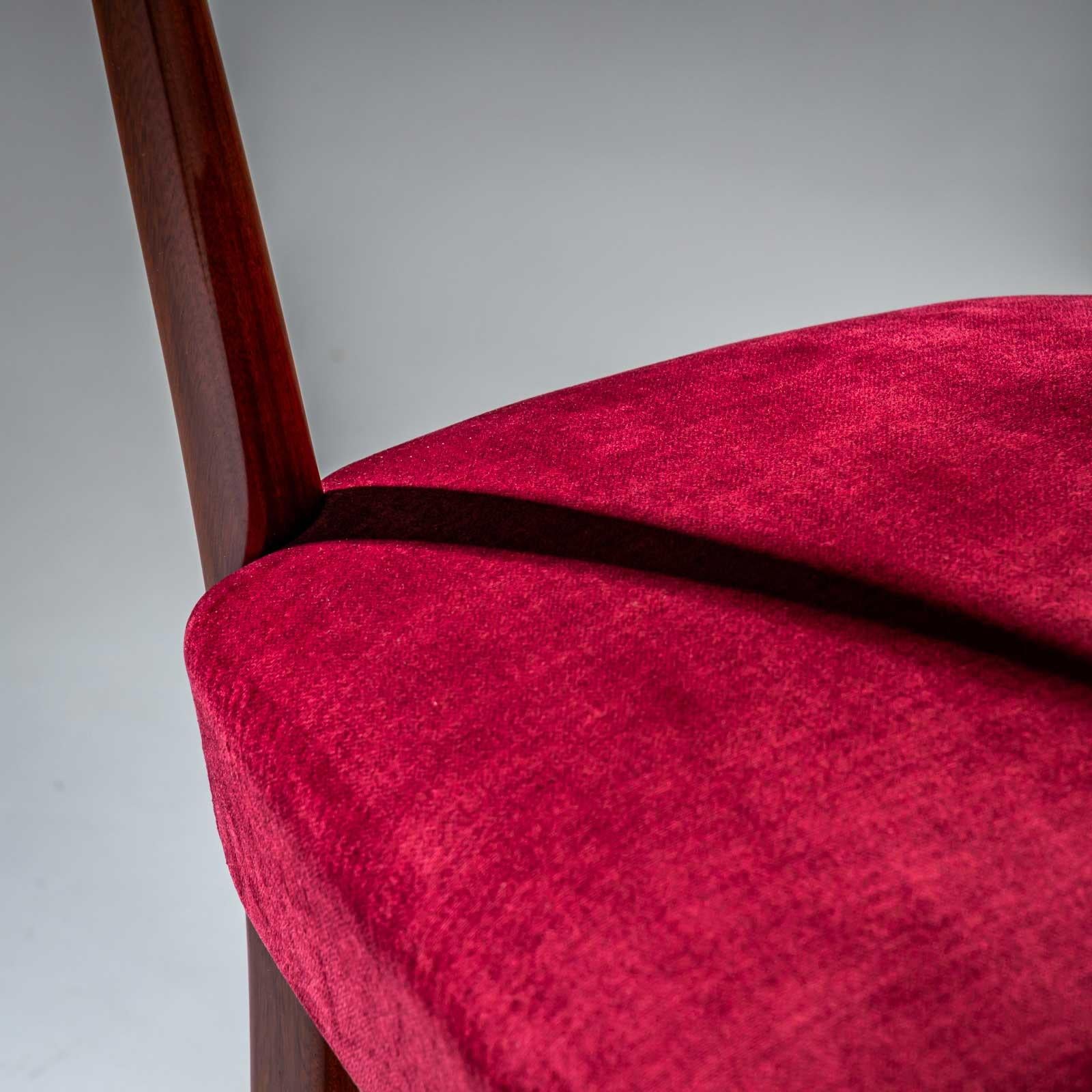 Ensemble de six chaises d'appoint, attribuées à Ico Parisi, Italie, années 1940 en vente 7