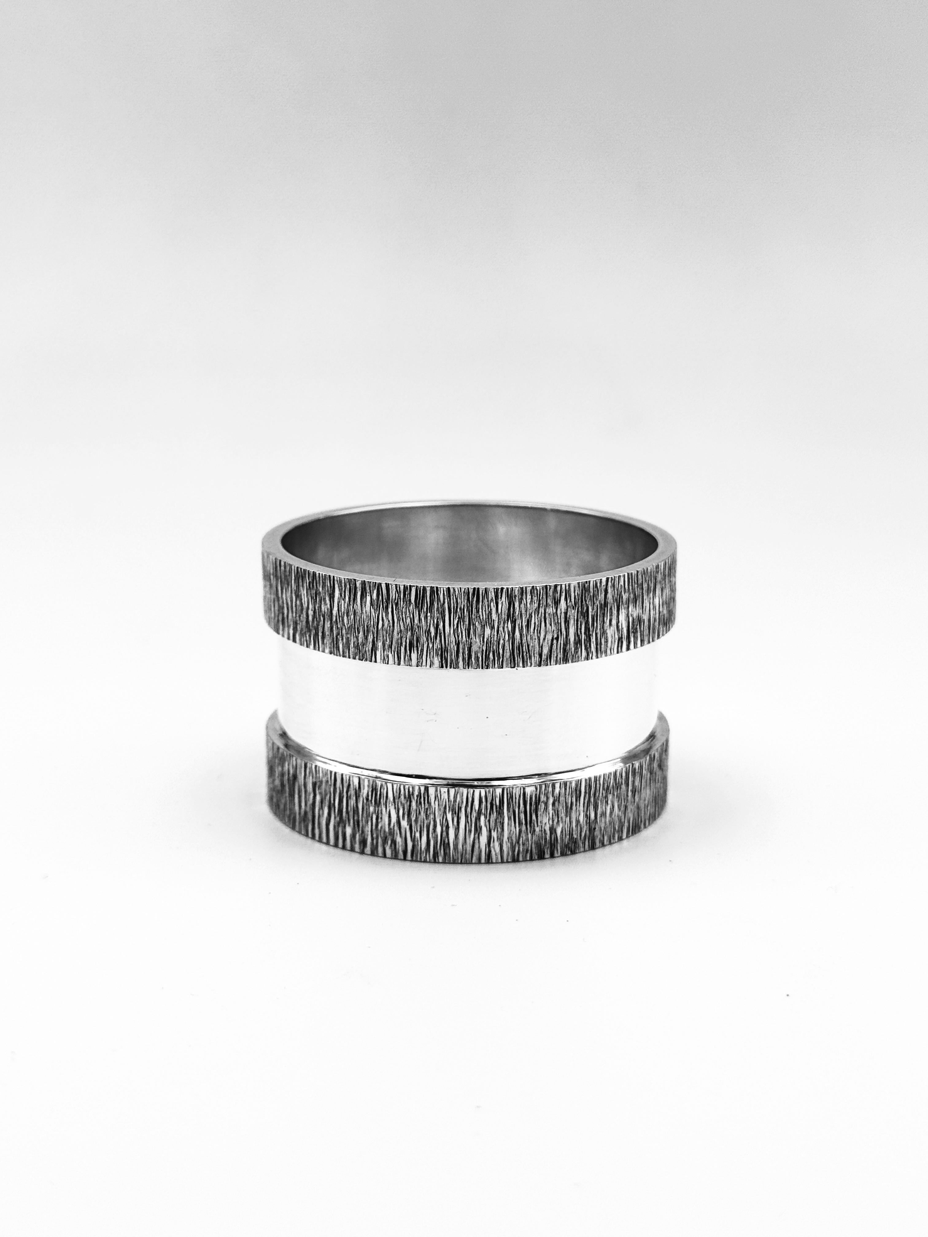 Argento Set di sei portatovaglioli in argento in vendita